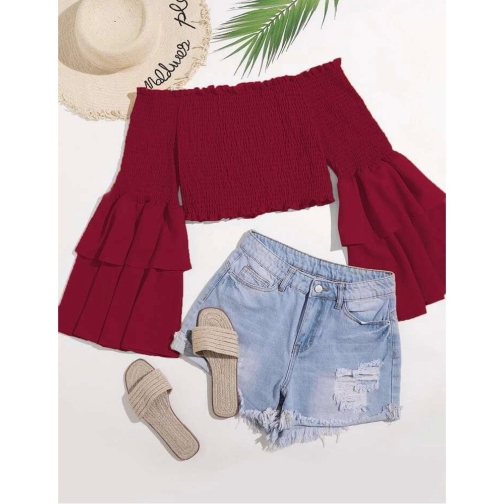 Plus Size Crop Top